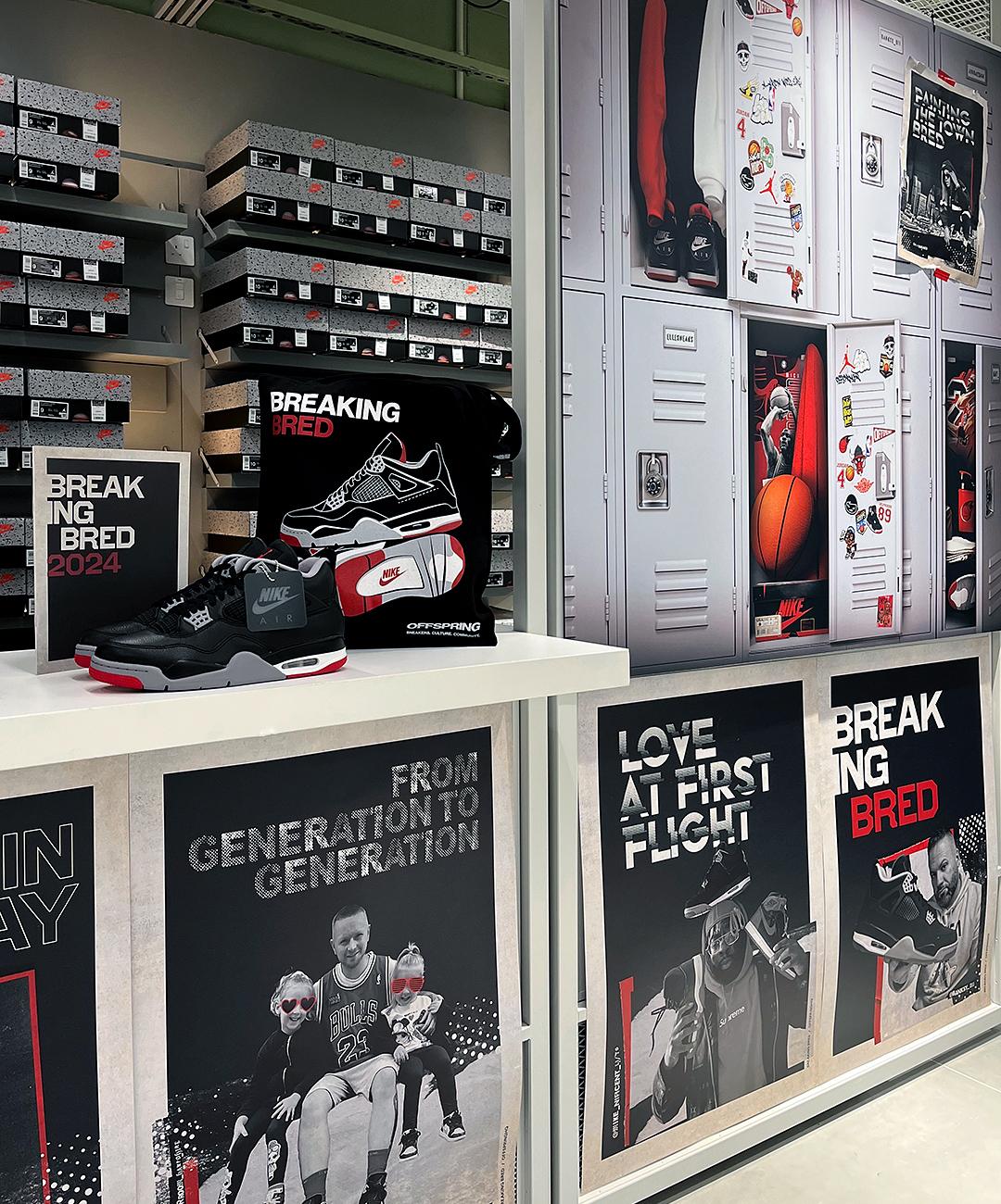 Retail on bred 4s clearance